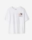 Roots Womens Market T-Shirt - WHITE