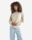 Roots Organic Cooper Relaxed Crew - ALMOND MILK Roots Organic Cooper Relaxed Crew - ALMOND MILK