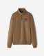 Roots Organic Original Half Zip Stein - BRITISH KHAKI Roots Organic Original Half Zip Stein - BRITISH KHAKI