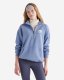 Roots Organic Cooper Relaxed Half Zip Stein - SATIN BLUE Roots Organic Cooper Relaxed Half Zip Stein - SATIN BLUE