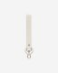 Roots Wristlet Keychain Cervino - IVORY