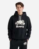 Roots Organic Original Kanga Hoodie - BLACK Roots Organic Original Kanga Hoodie - BLACK