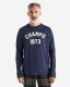 Roots Mens 1973 Champs Raglan Long Sleeve T-Shirt - NAVY BLAZER Roots Mens 1973 Champs Raglan Long Sleeve T-Shirt - NAVY BLAZER
