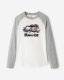 Roots Womens Inglenook Plaid Long Sleeve T-shirt - CREAM STEWART PLAID