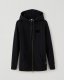 Roots Organic Capri Full Zip Hoodie - BLACK Roots Organic Capri Full Zip Hoodie - BLACK