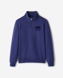 Roots Organic Original Half Zip Stein - BLUE ECLIPSE Roots Organic Original Half Zip Stein - BLUE ECLIPSE
