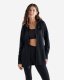 Roots Organic Capri Full Zip Hoodie - BLACK Roots Organic Capri Full Zip Hoodie - BLACK