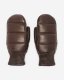 Roots Puff Mitten - CHOCOLATE