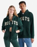 Roots Applique Full Zip Hoodie - VARSITY GREEN Roots Applique Full Zip Hoodie - VARSITY GREEN