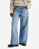 Roots Levi's Xl Straight Jeans - MEDIUM BLUE