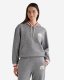 Roots Cabin Fleece Hoodie - SALT & PEPPER