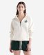Roots Organic Cooper Relaxed Half Zip Stein - EGRET Roots Organic Cooper Relaxed Half Zip Stein - EGRET