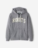 Roots Applique Full Zip Hoodie - SALT & PEPPER Roots Applique Full Zip Hoodie - SALT & PEPPER