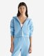Roots Cloud Fleece Full Zip Hoodie - BLISSFUL BLUE Roots Cloud Fleece Full Zip Hoodie - BLISSFUL BLUE