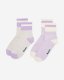 Roots Adult Cotton Cabin Ankle Sock 2 Pack - LAVENDER MIST PEPPER Roots Adult Cotton Cabin Ankle Sock 2 Pack - LAVENDER MIST PEPPER