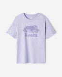 Roots Womens Organic Relaxed Cooper T-Shirt - COSMIC SKY Roots Womens Organic Relaxed Cooper T-Shirt - COSMIC SKY