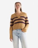 Roots Cape Breton V-Neck Sweater - SIENNA BROWN Roots Cape Breton V-Neck Sweater - SIENNA BROWN