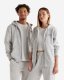 Roots Organic Original Full Zip Hoodie - ATHLETIC GREY MIX Roots Organic Original Full Zip Hoodie - ATHLETIC GREY MIX