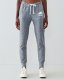 Roots Slim Cuff Sweatpant Short (26 Inch Inseam) - SALT & PEPPER