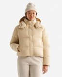 Roots Down Short Puffer - TRUE KHAKI