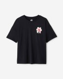 Roots Womens Botanical Garden T-Shirt - BLACK Roots Womens Botanical Garden T-Shirt - BLACK