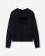 Roots Organic Original Crew Sweatshirt - BLACK/BLACK Roots Organic Original Crew Sweatshirt - BLACK/BLACK