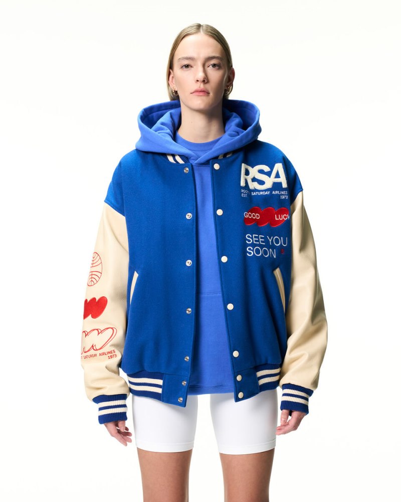 Roots X Mr. Saturday Varsity - ROYAL BLUE