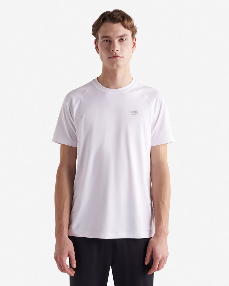 Roots Renew Short Sleeve T-Shirt - WHITE