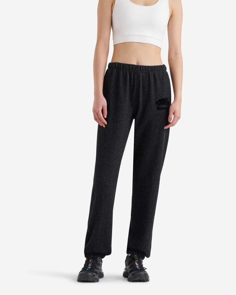 Roots Organic Original Sweatpant Short (29 Inch Inseam) - BLACK PEPPER