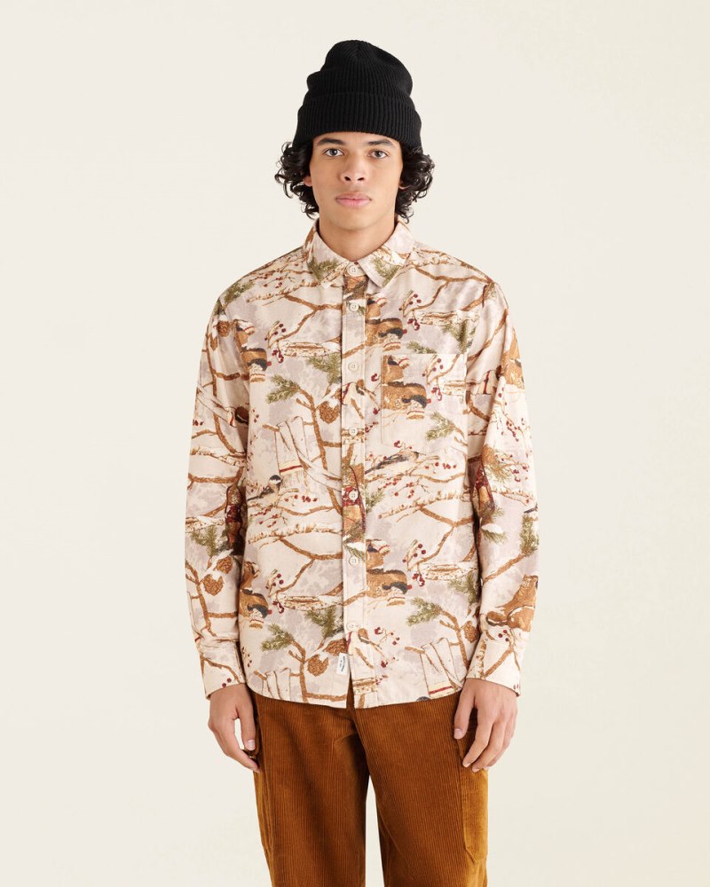 Roots Commemorative Icon Shirt - ALMOND MILK
